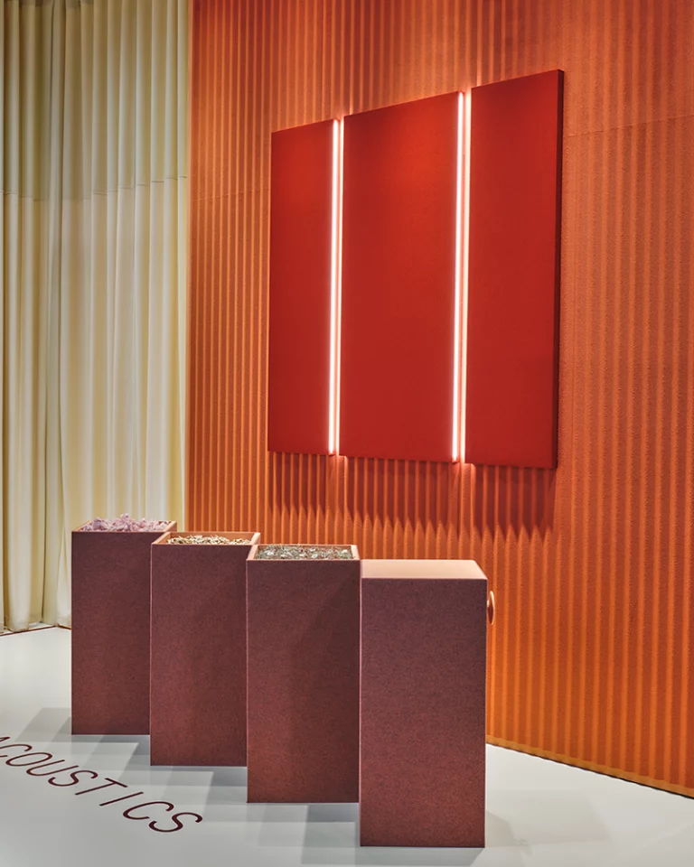 Slalom - Living Lab - Salone del Mobile - Continuous Acoustics - Design Studiolatte - Photo Gianluca Bellomo