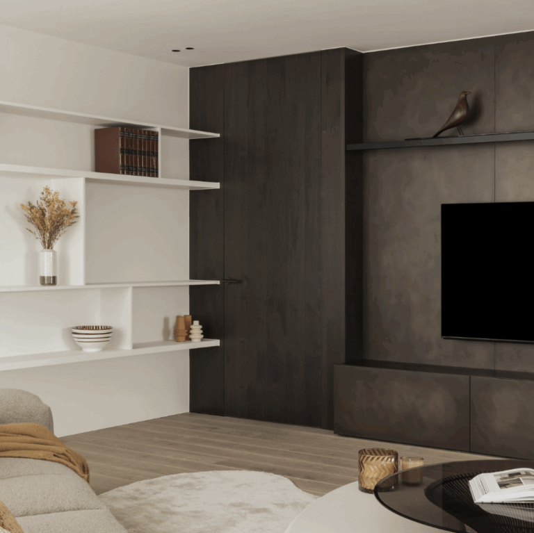 Decospan Shinnoki Stardust Walnut Project Living Room