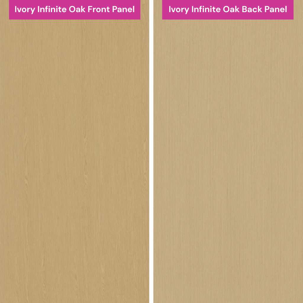 Shinnoki Ivory Infinite Oak Front and Back Panels