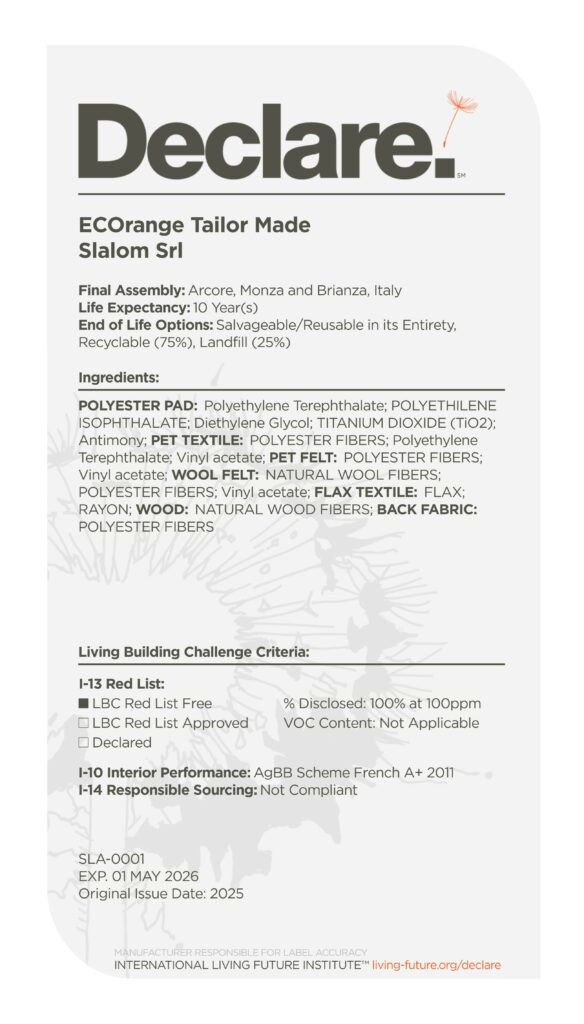 Slalom Acoustics Declare Certification